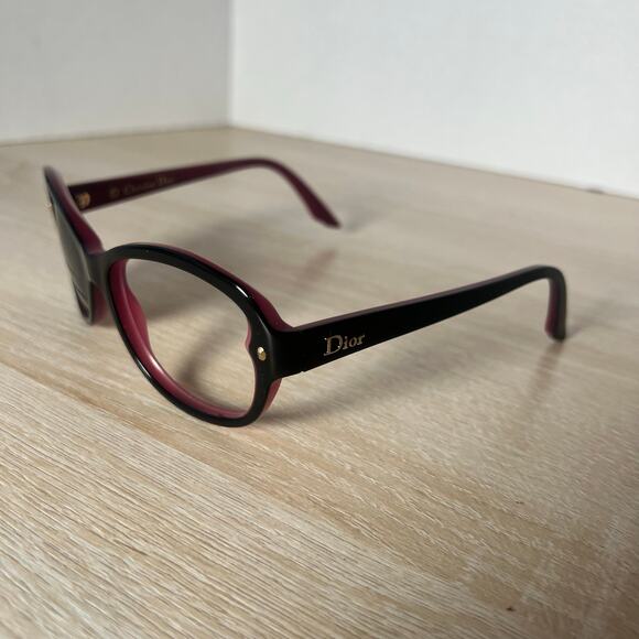 Christian Dior Pondicherry2 Sunglasses FRAMES ONLY Black Cherry main image 6